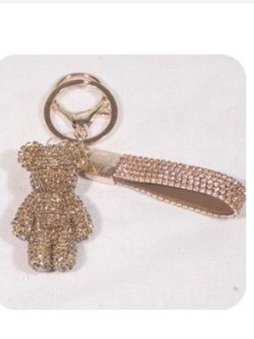 Rhinestone Bear Bagcharm NIP